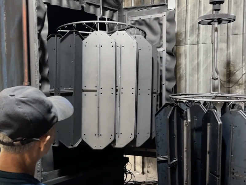 Sandblasting process1