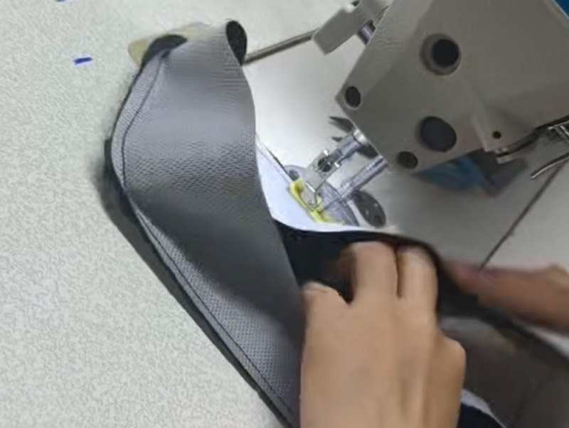 Cushion sewing